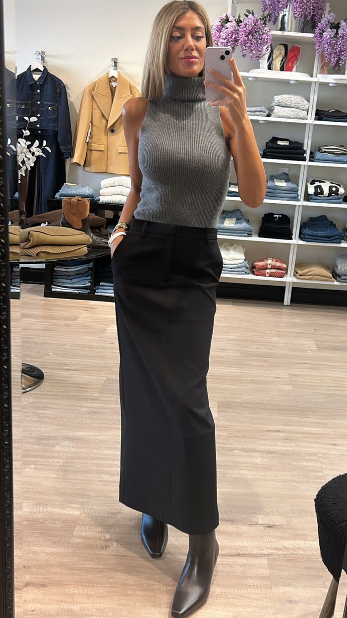 Lamarque Aitana Maxi Skirt in Black