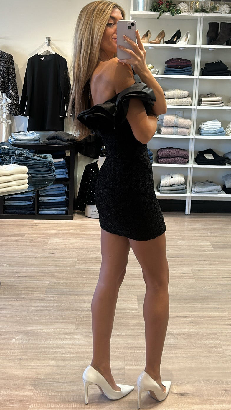 Elliatt Paloma Mini Dress in Black