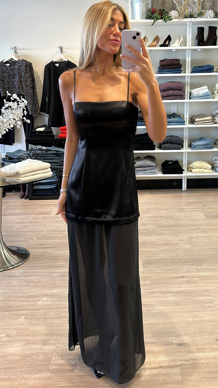 Amanda Uprichard Tabitha Dress in Black