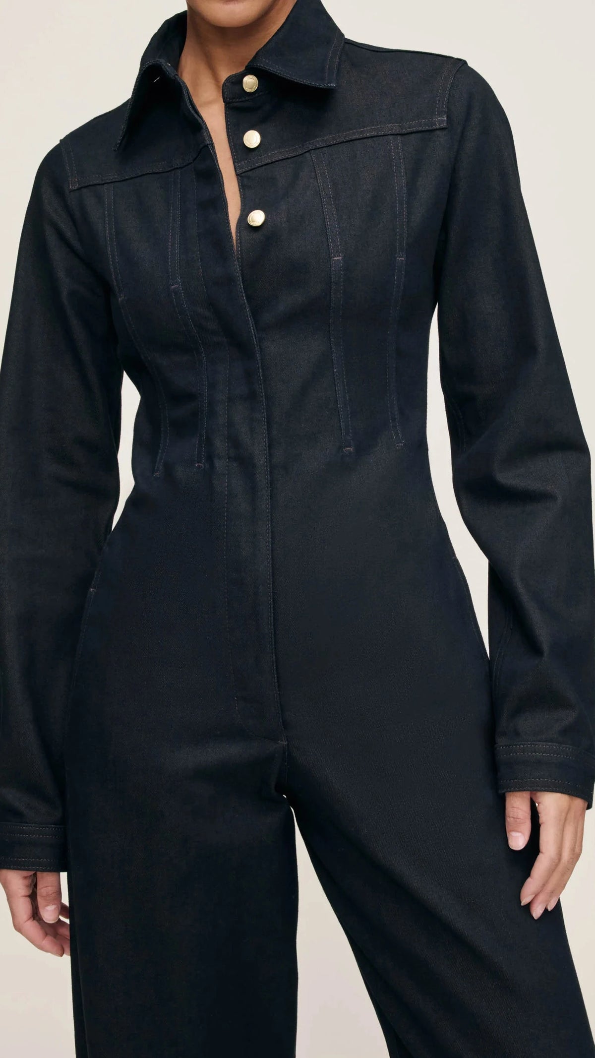 DL1961 Alissa Jumpsuit in Eternity