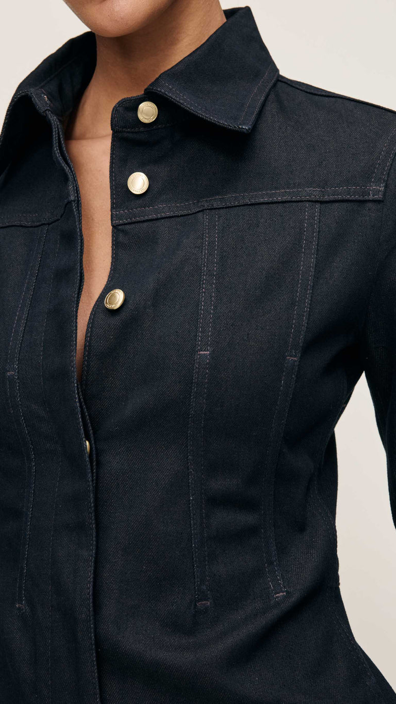 DL1961 Alissa Jumpsuit in Eternity