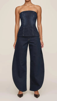 DL1961 Denim Bustier in Ventura