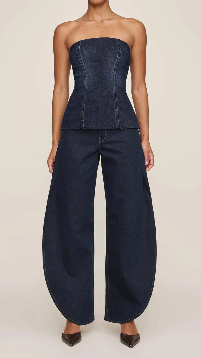 DL1961 Denim Bustier in Ventura