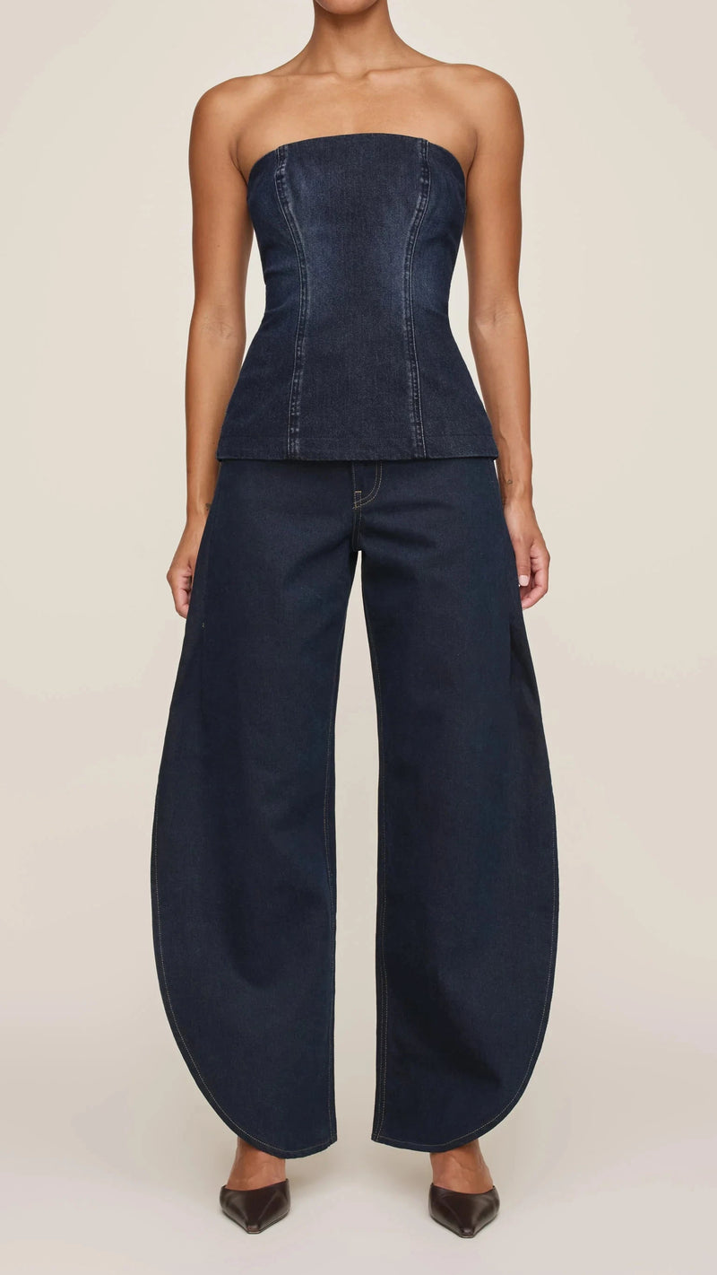 DL1961 Denim Bustier in Ventura