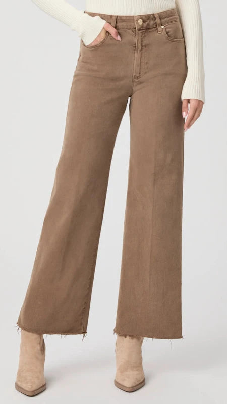 Paige Denim Anessa 31" Raw Hem Jean in Vintage Canewood