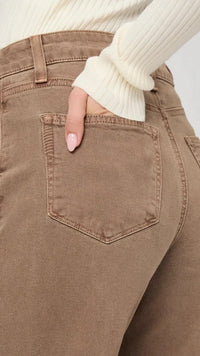 Paige Denim Anessa 31" Raw Hem Jean in Vintage Canewood