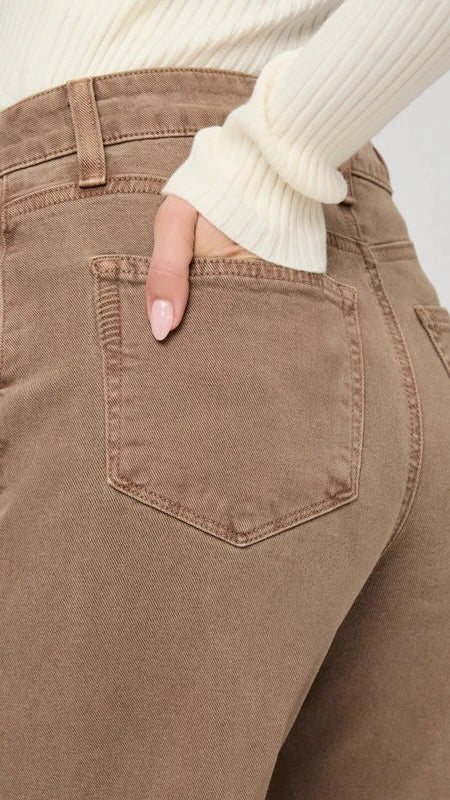 Paige Denim Anessa 31" Raw Hem Jean in Vintage Canewood