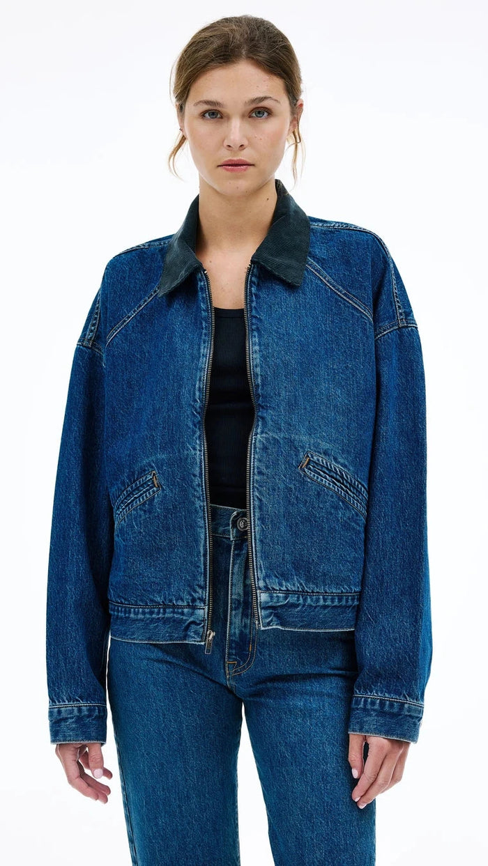 SLVRLAKE Camden Denim Jacket in LA Woman
