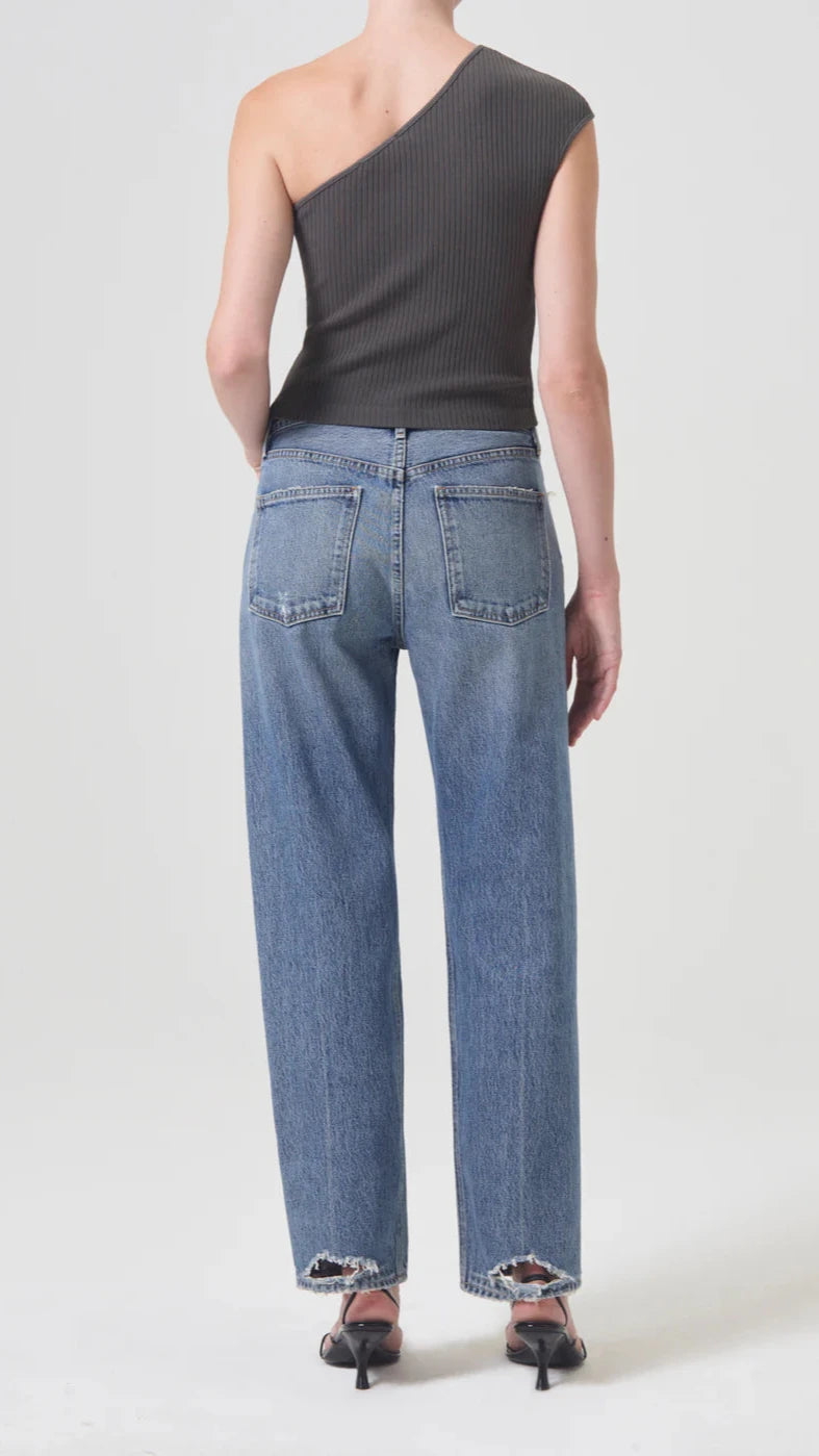 AGOLDE Denim 90s High Rise Straight in Hooked