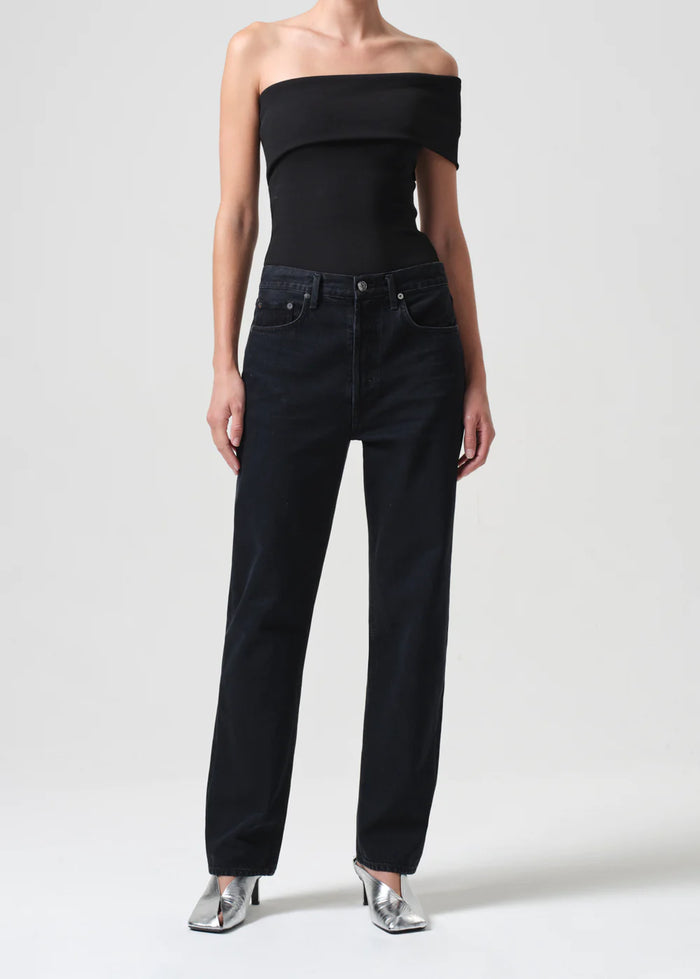 AGOLDE Denim 90s High Rise Pinch Waist Straight in Crush