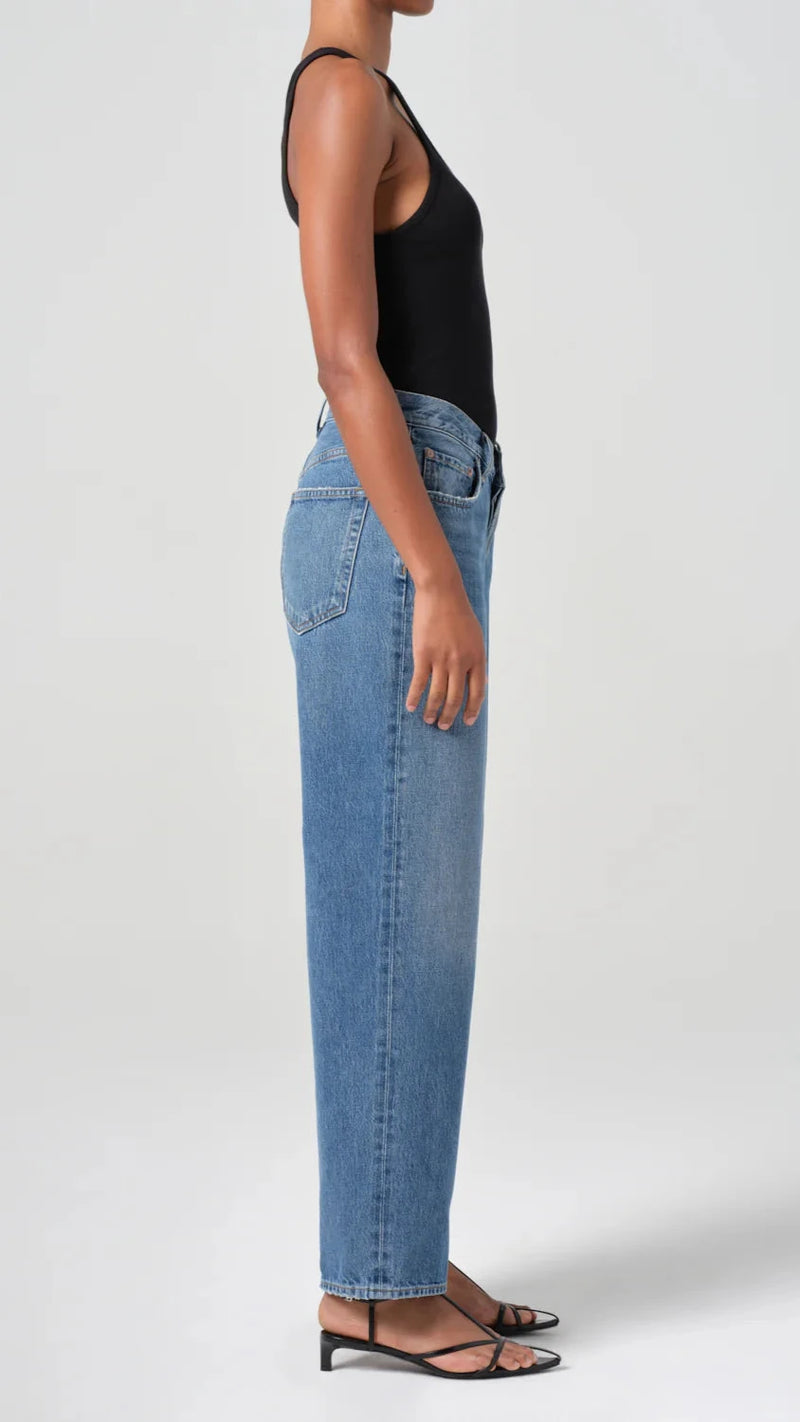 AGOLDE Denim V-Waist Baggy in Cascade