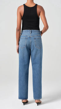 AGOLDE Denim V-Waist Baggy in Cascade
