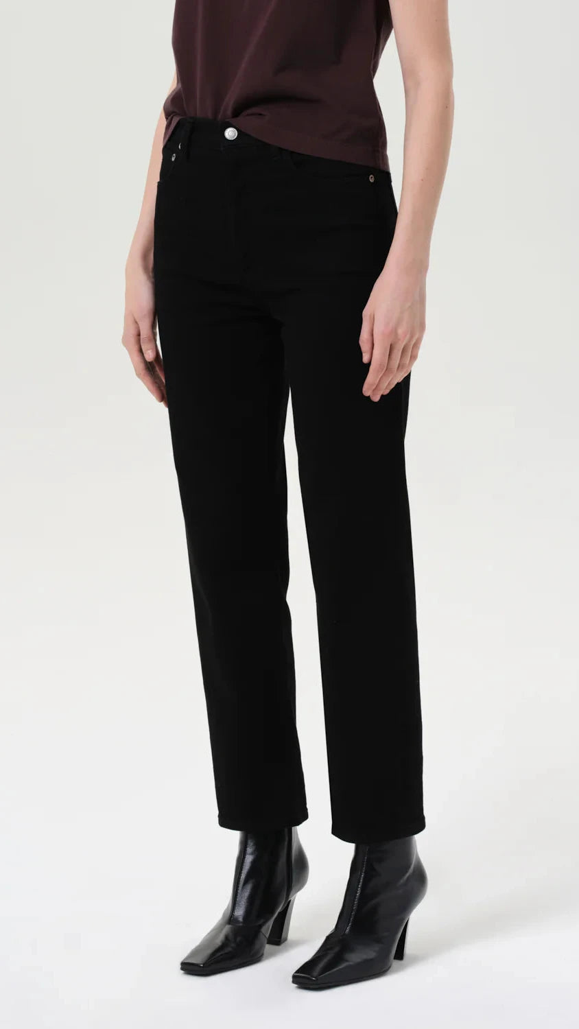 AGOLDE 90's Pinch Waist Crop in Cover