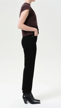 AGOLDE 90's Pinch Waist Crop in Cover