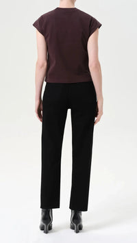 AGOLDE 90's Pinch Waist Crop in Cover