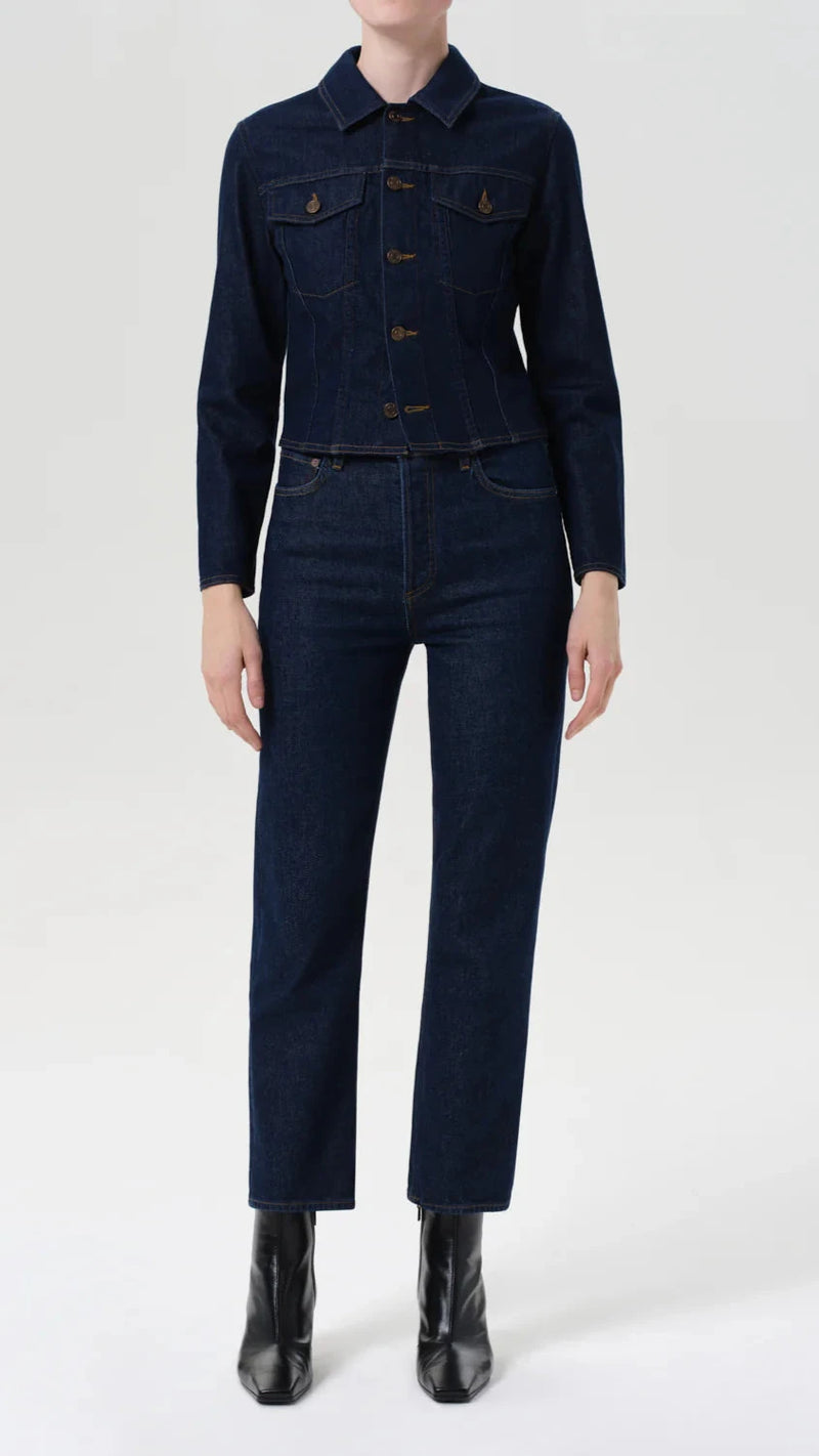 AGOLDE 90's Pinch Waist Crop in Reissue