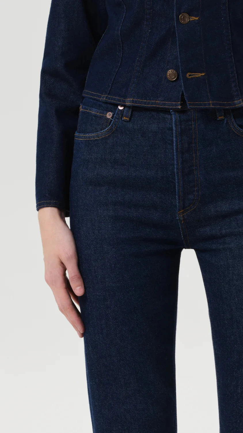AGOLDE 90's Pinch Waist Crop in Reissue
