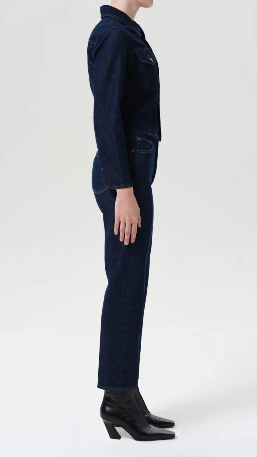 AGOLDE 90's Pinch Waist Crop in Reissue