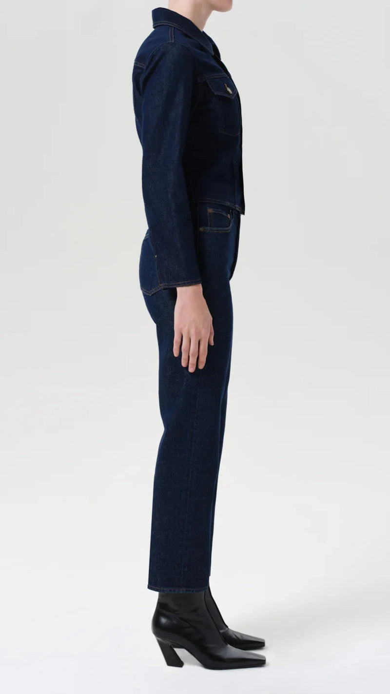 AGOLDE 90's Pinch Waist Crop in Reissue