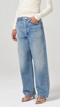 AGOLDE Denim Henson High Rise Baggy Taper in Intuition