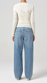 AGOLDE Denim Henson High Rise Baggy Taper in Intuition