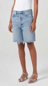 AGOLDE Denim 90s High Rise Loose Short in Force