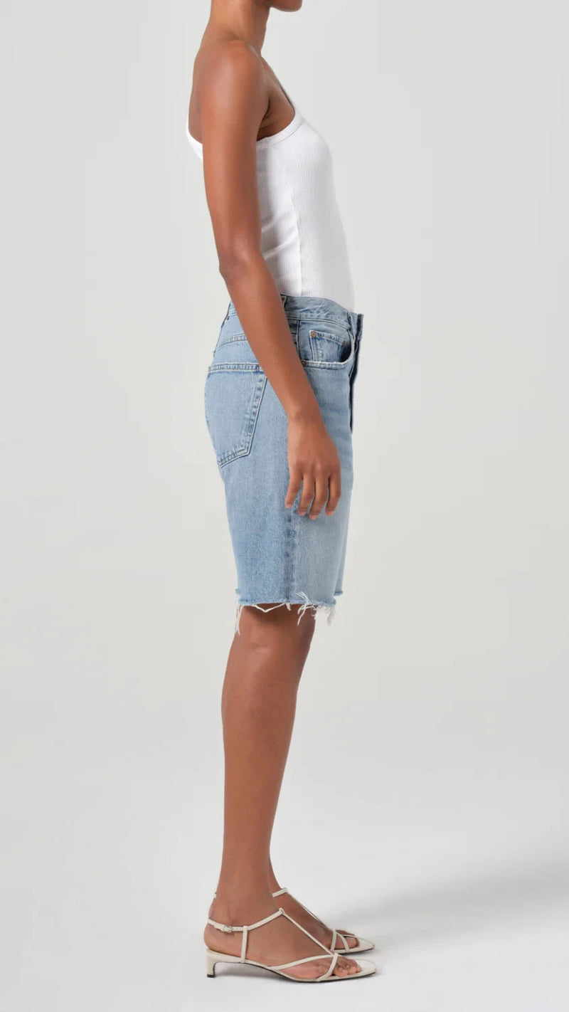 AGOLDE Denim 90s High Rise Loose Short in Force