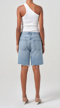 AGOLDE Denim 90s High Rise Loose Short in Force