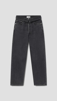 AGOLDE Echo Taper Flip Waist Denim in Zephyr