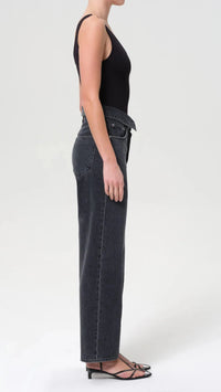 AGOLDE Echo Taper Flip Waist Denim in Zephyr