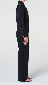 AGOLDE Esther Jumpsuit in Raven