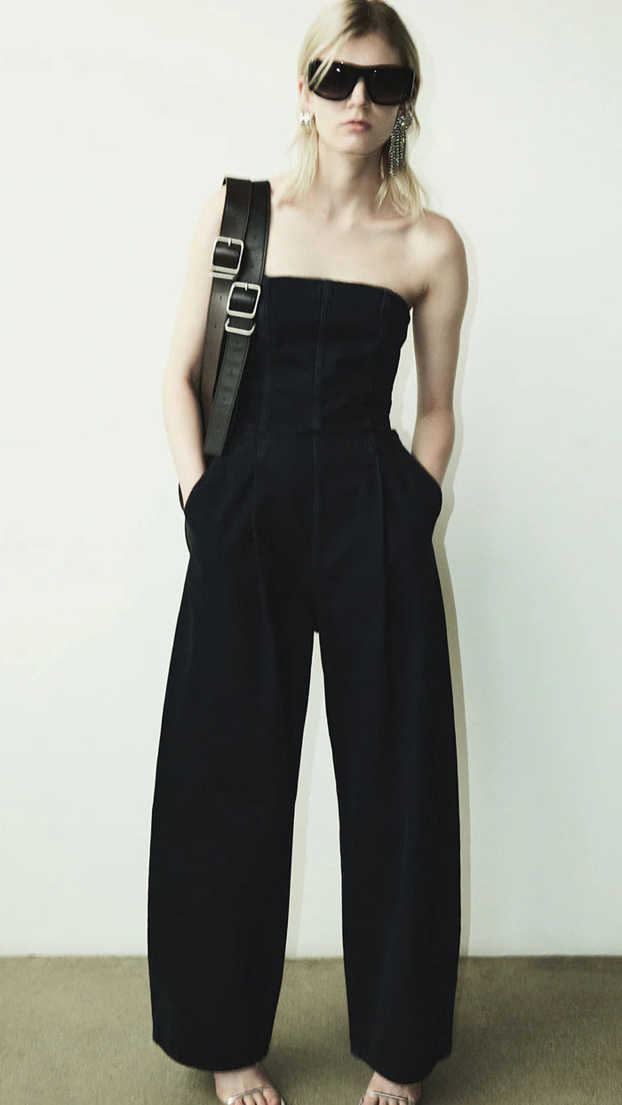 AGOLDE Agyness Strapless Jumpsuit in Illusion