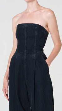AGOLDE Agyness Strapless Jumpsuit in Illusion