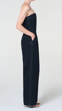 AGOLDE Agyness Strapless Jumpsuit in Illusion