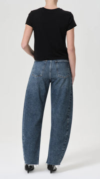 AGOLDE Denim Luna High Rise Piece Taper in Control