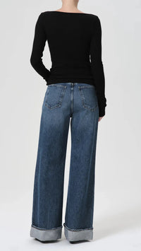 AGOLDE Denim Dame High Rise Wide Leg in Control