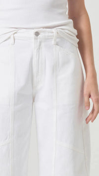 AGOLDE Denim Mara in Milkshake
