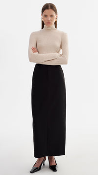 Lamarque Aitana Maxi Skirt in Black