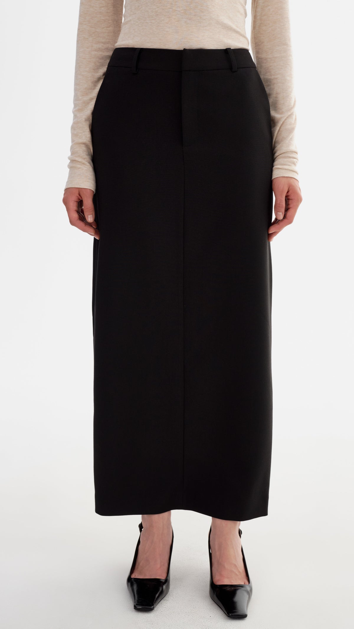 Lamarque Aitana Maxi Skirt in Black