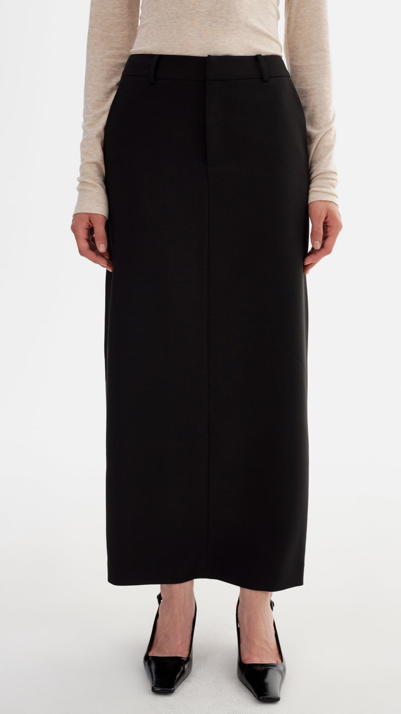 Lamarque Aitana Maxi Skirt in Black