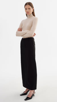Lamarque Aitana Maxi Skirt in Black
