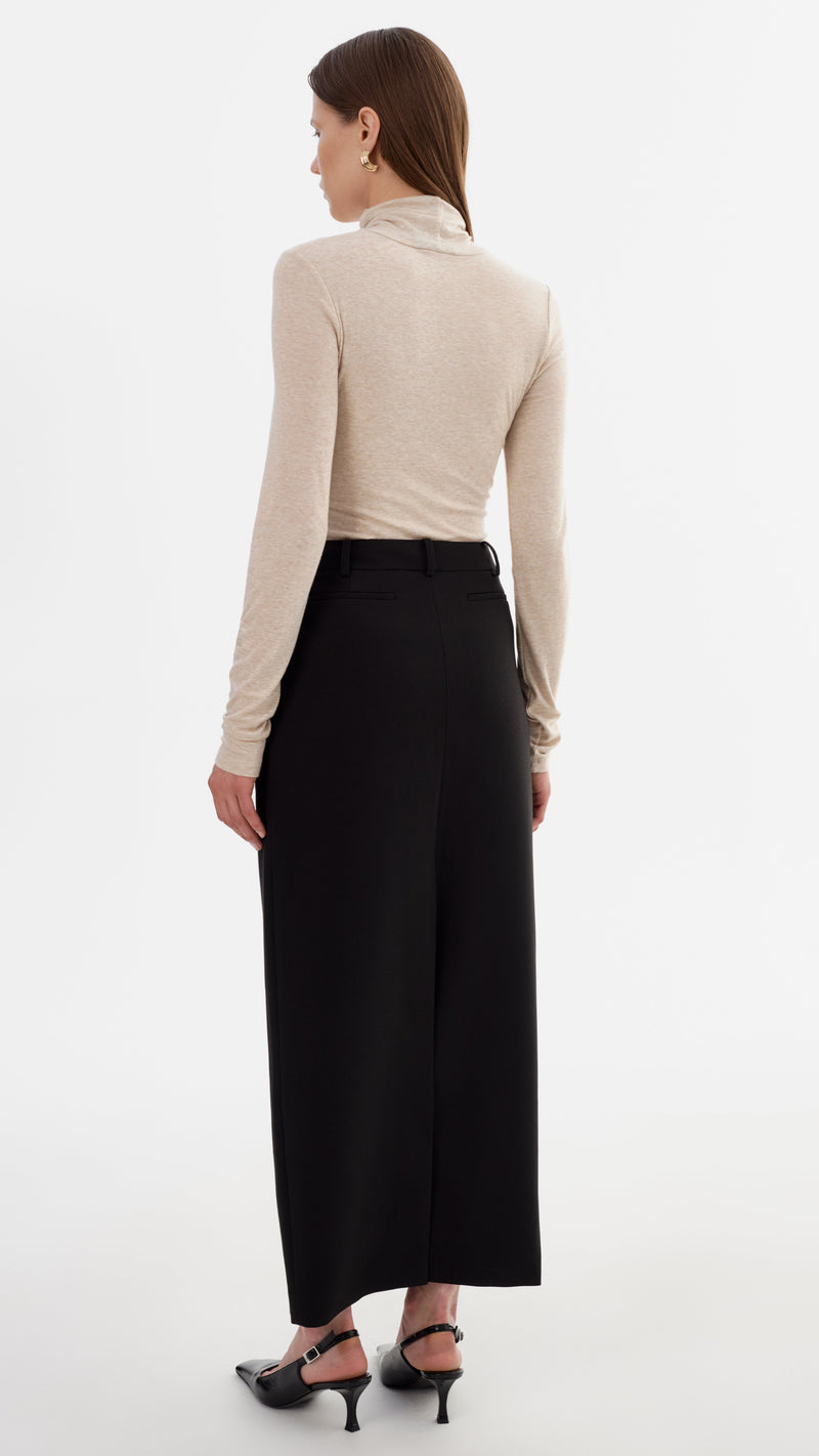 Lamarque Aitana Maxi Skirt in Black