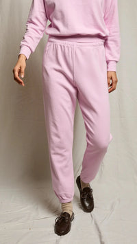Perfect White Tee Johnny Sweatpants in Sugar Pink