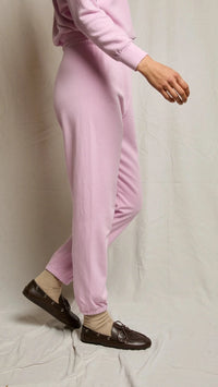 Perfect White Tee Johnny Sweatpants in Sugar Pink