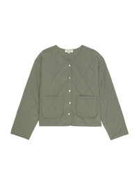 Nation LTD Aspen Quilted Jacket in Caster Grey