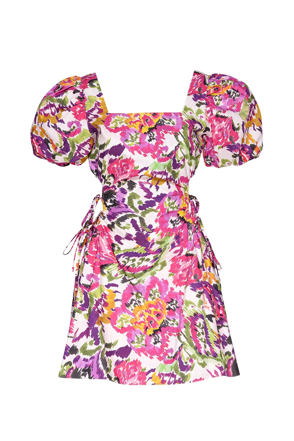 Misa Alec Cutout Mini Dress in Flora Splash