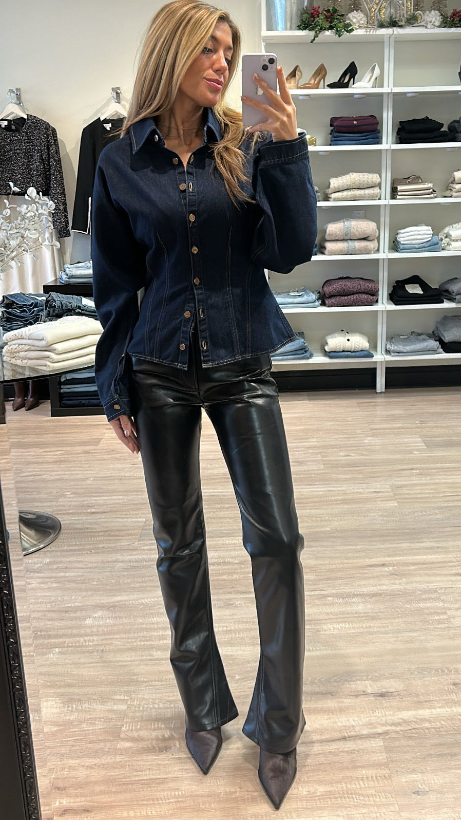 AGOLDE Devon Denim Shirt in Rinse