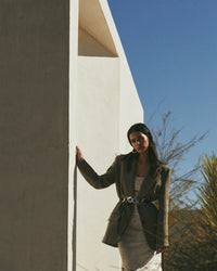 B-Low The Belt Marcel Wrap Belt in Black/Silver