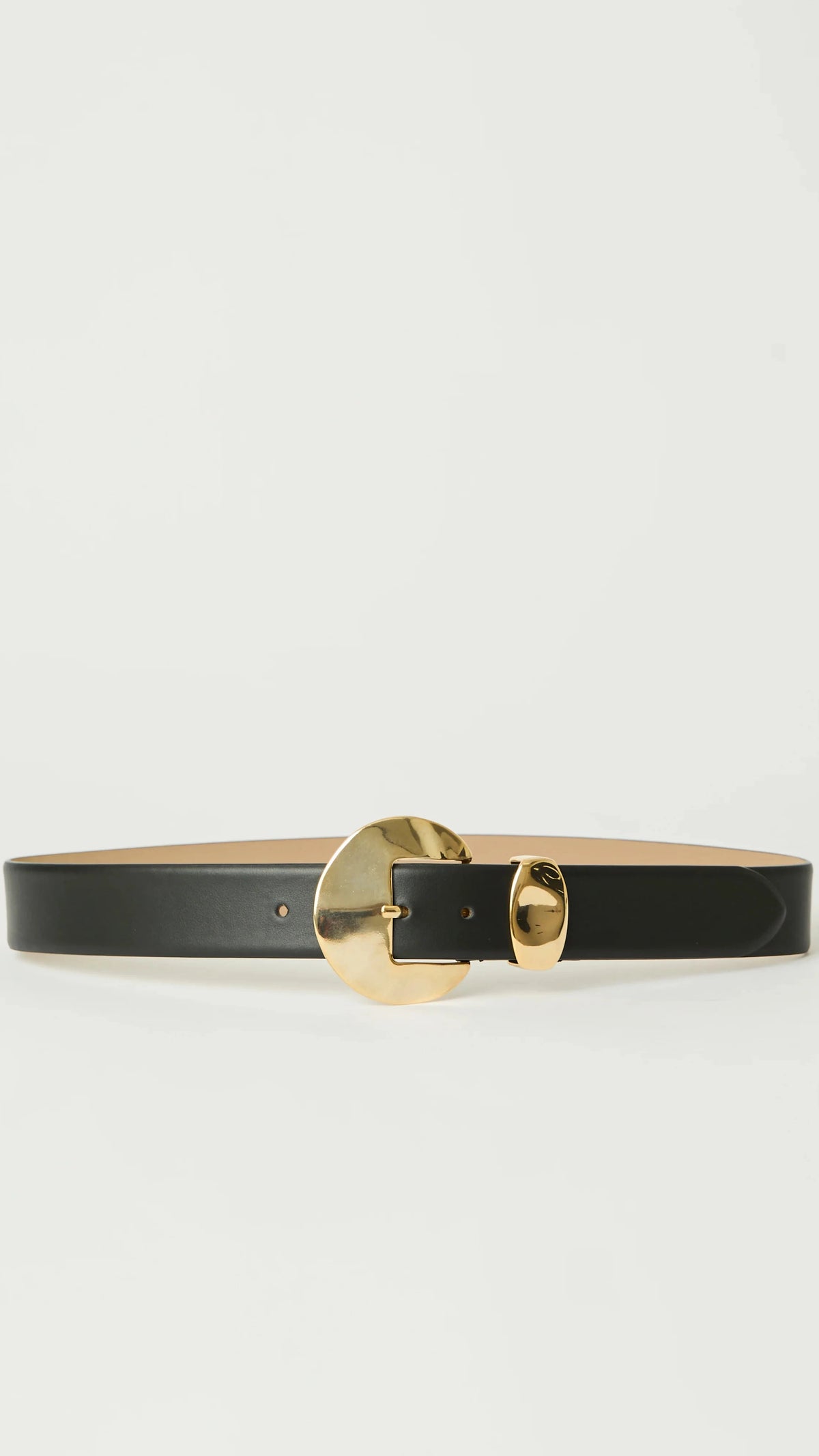 B-Low The Belt Morgan Belt in Black/Gold