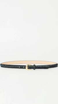 B-Low the Belt Kennedy Mini Calf Hair Belt in Black/Gold